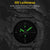 Men Pilot Series Multifunctional Quartz Watch with Steel Band - Coffee + Rose Gold