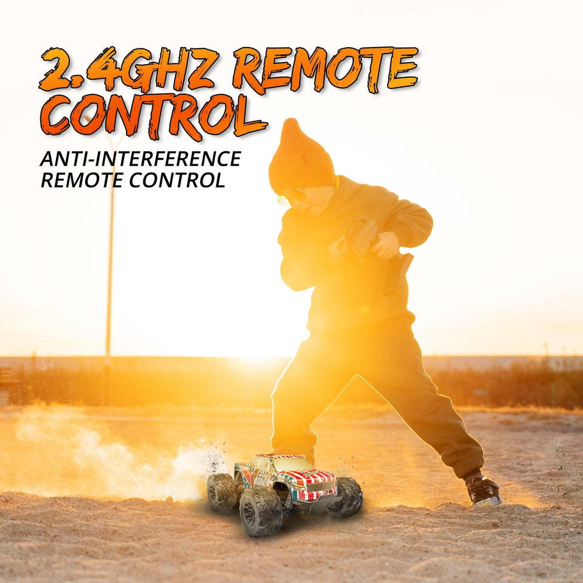 1 20 Full Scale 2.4g Rc Off-road Vehicle - Off-road Ready - Red