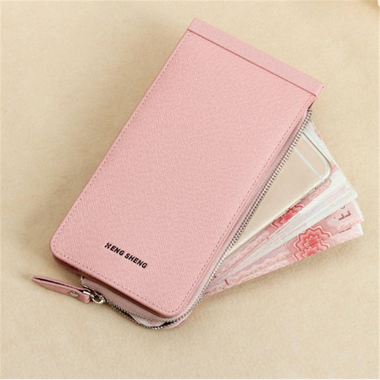 Ultra Thin Multi Card Wallet Multi Function Card Holder - Light Purple