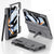 For Samsung Galaxy Z Fold4 5G Foldable Phone Case With Magnetic Closure And Pen Slot - Compact And Convenient - Green