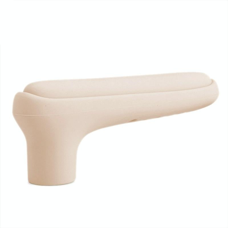 Childproof Silicone Door Handle Protector - Anti-collision Guard - Coffee