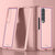 For Samsung Galaxy Z Fold4 5G Frosted Skin Case - Slim & Stylish - Pink Color Bar