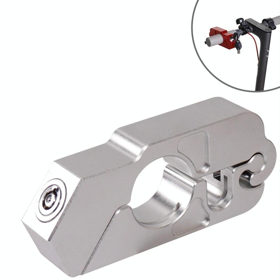 Secure your Xiaomi M365 Scooter with Handlebar Lock - Silver