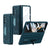 For Samsung Galaxy Z Fold4 5G Telescopic Hinge Foldable Phone Case With Stand - Green