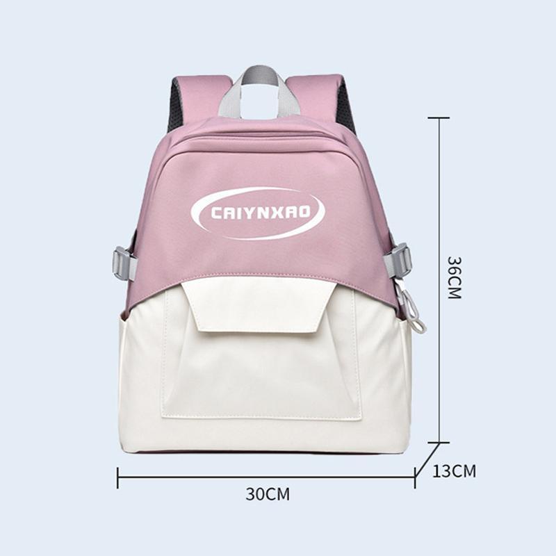 Large Splash Proof Backpack For Outings & School - Purple
