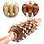 Wooden Abdominal & Leg Roller Massager - 368 Massage Wheel