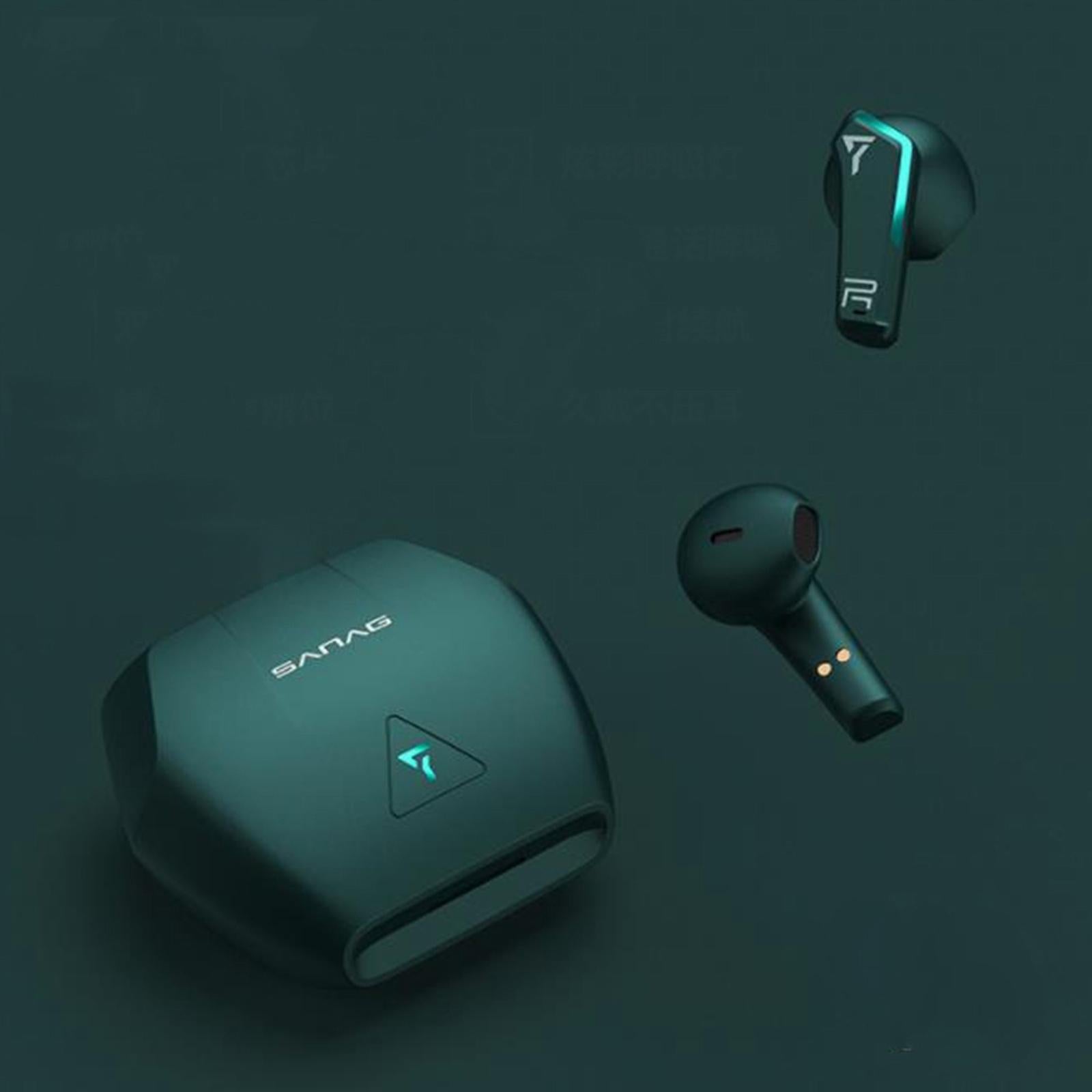 Wireless Bluetooth Gaming Headset with Noise Reduction - Green