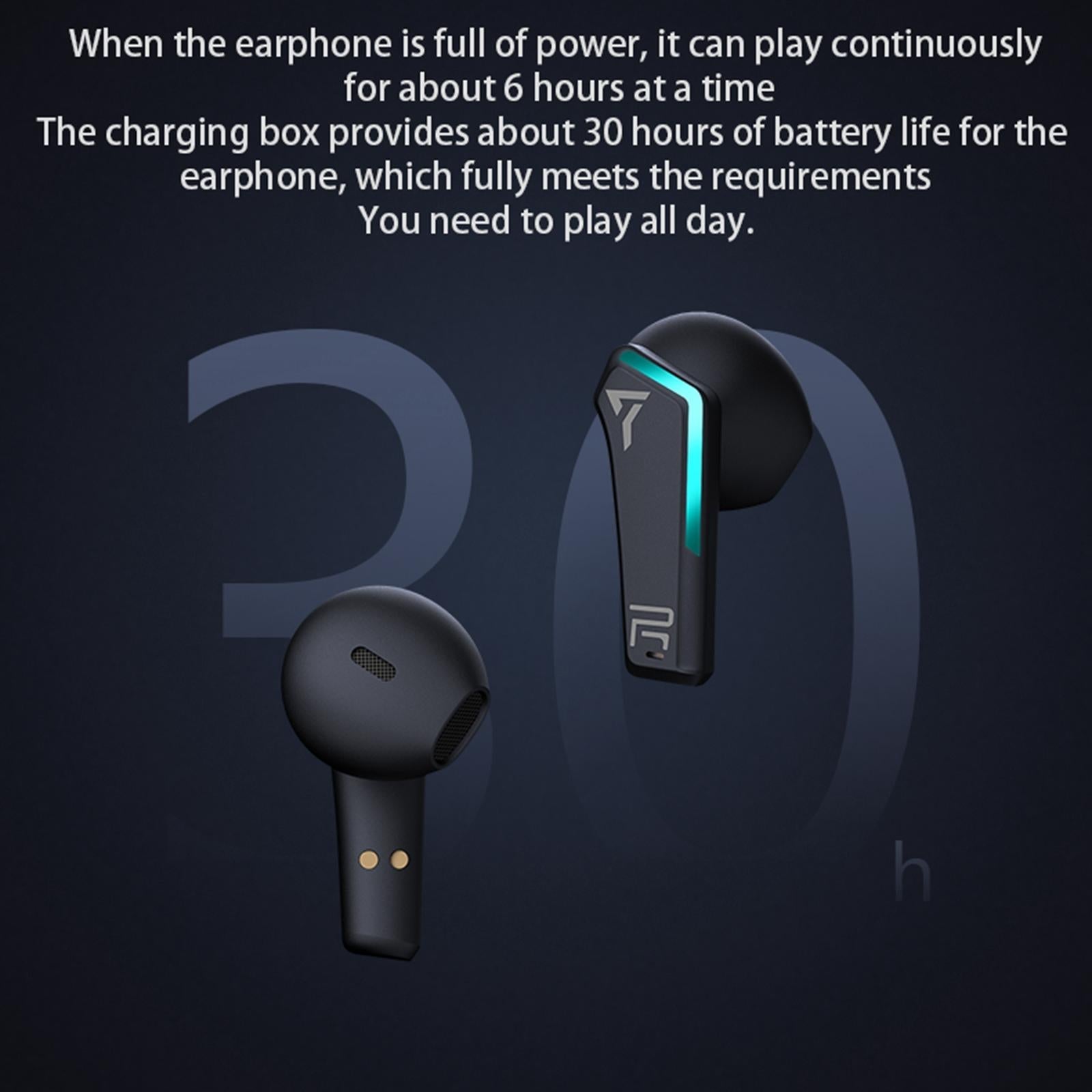 Wireless Bluetooth Gaming Headset with Noise Reduction - Green