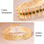 Sparkling Diamond Chain Watch for Women - Full of Elegance - Rose Coffee