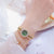 Sparkling Diamond Chain Watch for Women - Full of Elegance - Rose Coffee
