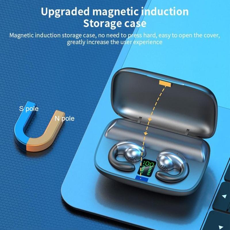 Wireless Bone Conduction Earphones with Noise Reduction - Skin Colour