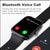 Ip67 Waterproof Smart Bracelet Bluetooth Call Fitness Tracker - Wine Red