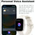 Ip67 Waterproof Smart Bracelet Bluetooth Call Fitness Tracker - Wine Red