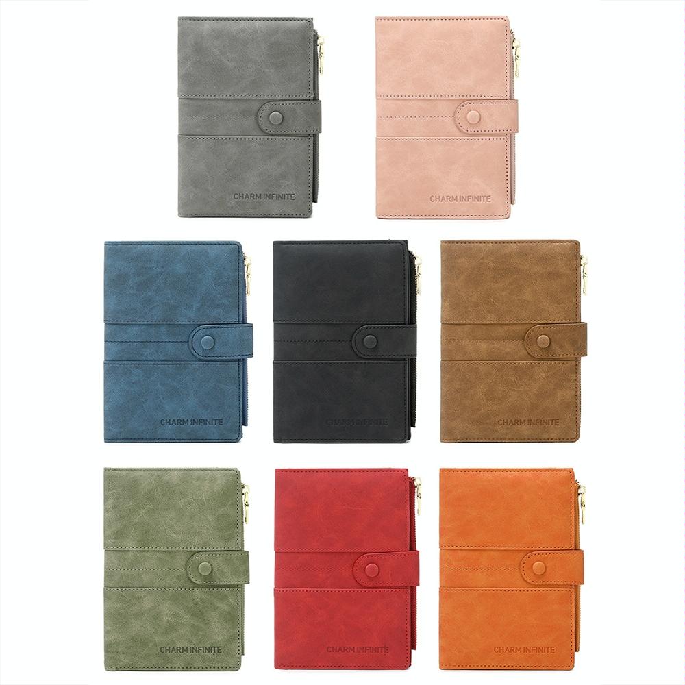 Rfid-protected Multi-card Travel Document Pouch - Coffee