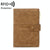 Rfid-protected Multi-card Travel Document Pouch - Coffee