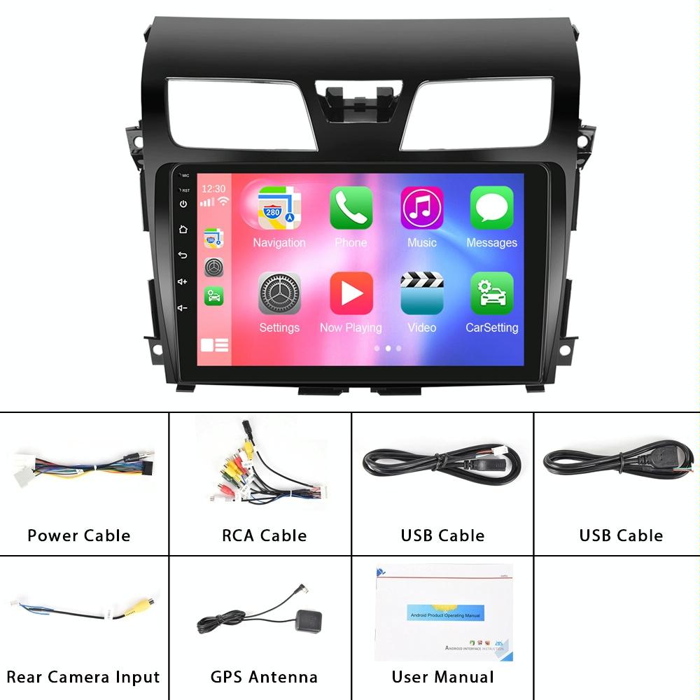10.1 Inch Car Mp5 Player For Nissan Teana 13-16 - Wifi 1 + 32G Reversing Video Screen - Standard + 12 Lights Camera