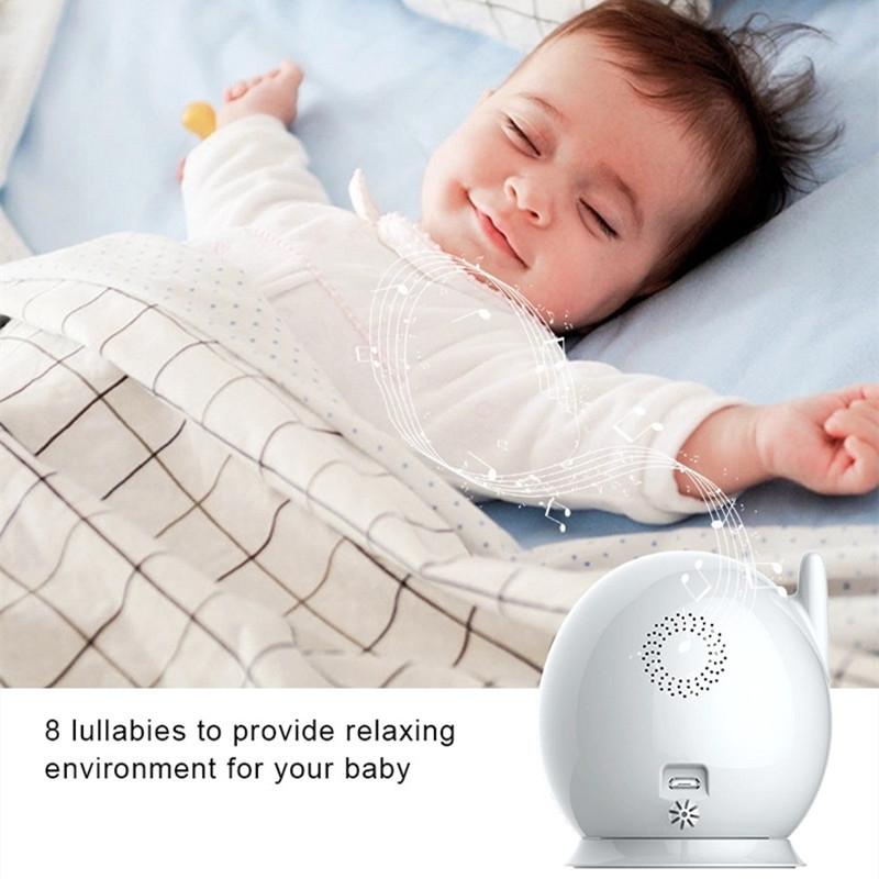 360-Degree Wireless Baby Monitor With Night Vision Camera - 4.3 Inch