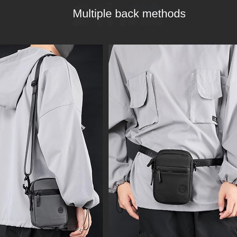 Small Shoulder Bag For Multi Functional Mobile Phones Compact & Versatile - Army Green