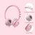 Cartoon Stereo Headphones With Mic Y19 - Cute Rabbit