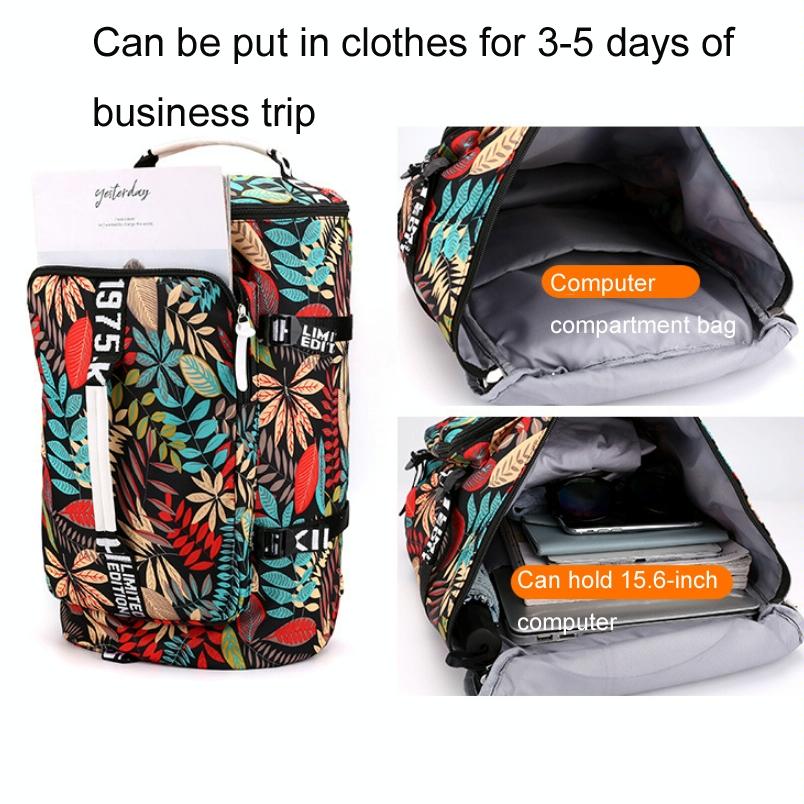 Versatile Travel and Hiking Backpack - 18l - Blue Maple Leaf