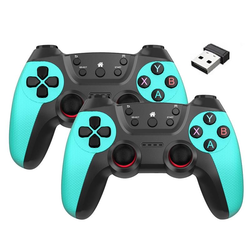 2.4g Wireless Controller for Pc Linux Android Tvbox - Supports Dual Connection - Rose Pink