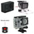 Waterproof 4k Action Camera for Cycling and Diving - Silver Grey
