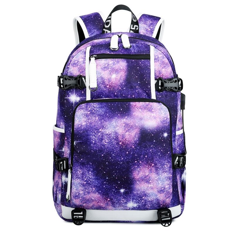 Student Thermal Backpack - Lightweight & Durable - Printed Gray
