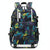 Student Thermal Backpack - Lightweight & Durable - Printed Gray