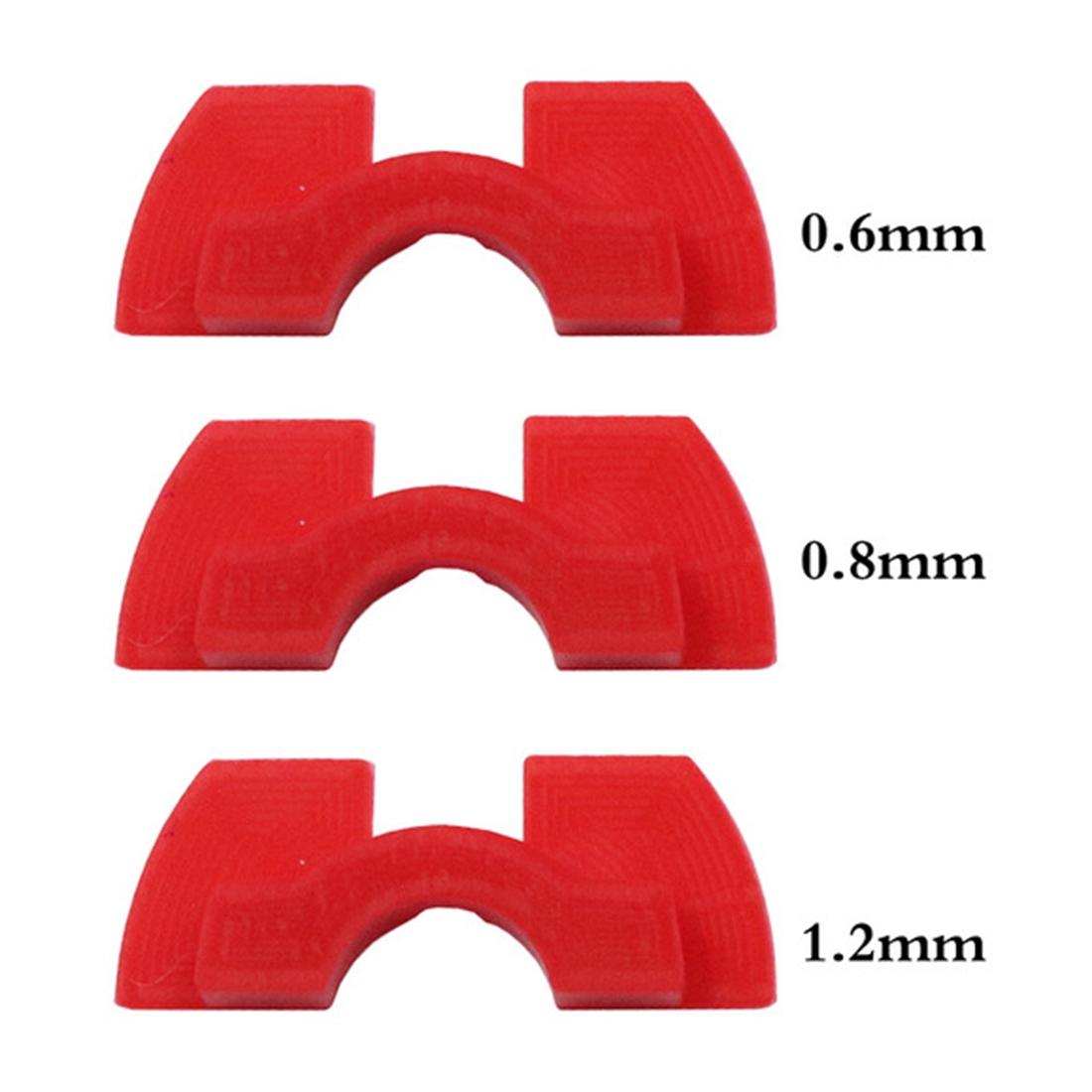 3-piece Shockproof Rubber Dampers for Xiaomi M365 Scooter - Blue
