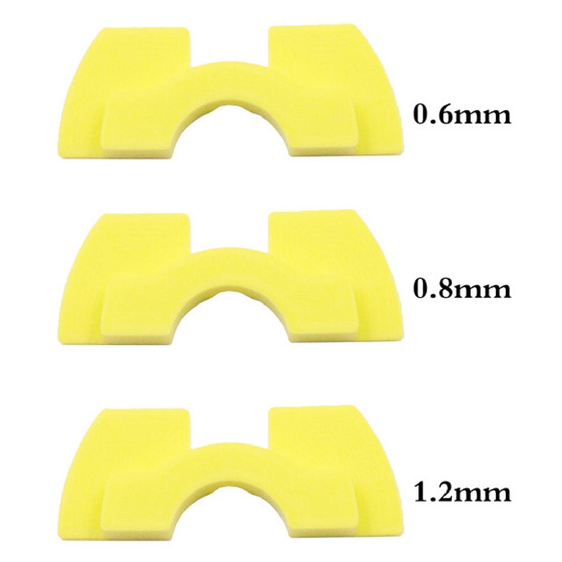 3-piece Shockproof Rubber Dampers for Xiaomi M365 Scooter - Blue