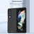 For Samsung Galaxy Z Fold4 5G Shockproof Skin - Breathable & Protective - White