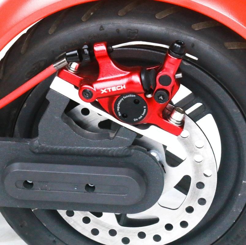 Upgraded 3-in-1 Scooter Brake & Seat Set for Xiaomi M365 Pro - Black Brake + Black Adapter