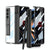 For Samsung Galaxy Z Fold4 5G Magnetic Privacy Case - Foldable - Silver
