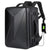 Waterproof Expandable Hard Shell Backpack with Usb Charging - Large Capacity Black - 162 Black