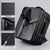 Waterproof Expandable Hard Shell Backpack with Usb Charging - Large Capacity Black - 162 Black