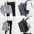 Waterproof Expandable Hard Shell Backpack with Usb Charging - Large Capacity Black - 162 Black