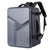 Waterproof Expandable Hard Shell Backpack with Usb Charging - Large Capacity Black - 162 Black