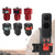 Universal Tripod Adapter for Action Cameras - 1 / 4 Inch Screw - Red