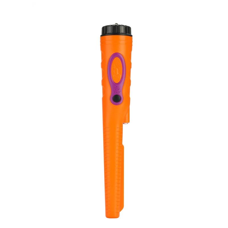 Outdoor Handheld Metal Detector for Treasure Hunting - Orange Purple