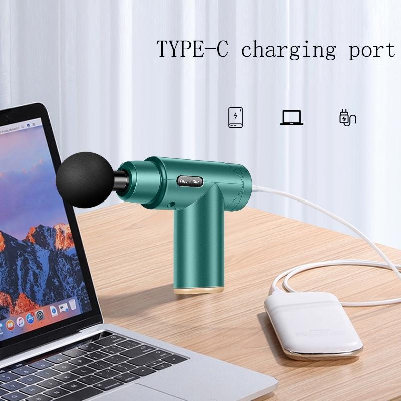 Portable Electric Muscle Massager - Mini Size - Space Gray