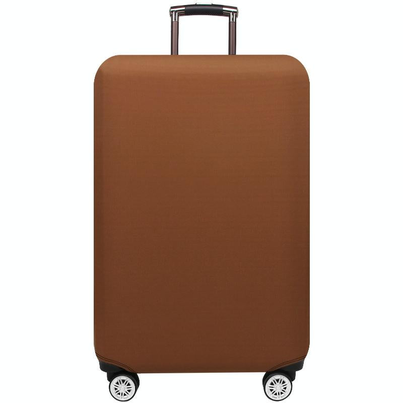 Stretch Luggage Protective Cover - Durable & Dust-proof - Size m - Coffee