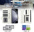 For Samsung Galaxy Z Fold4 5G Leather Phone Case With Pen Slot - Purple