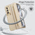 For Samsung Galaxy Z Fold4 5G Full Coverage Hinge Phone Case - Transparent