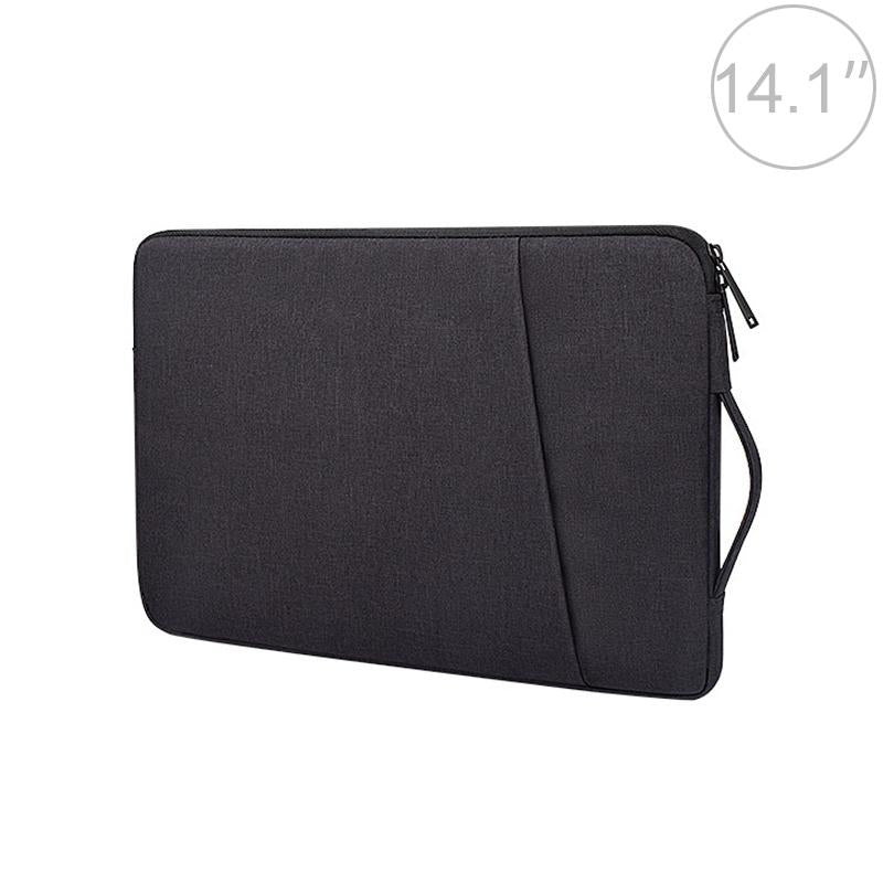 14.1 Inch Laptop Felt Sleeve Protective Case Carrying Bag - Navy Blue