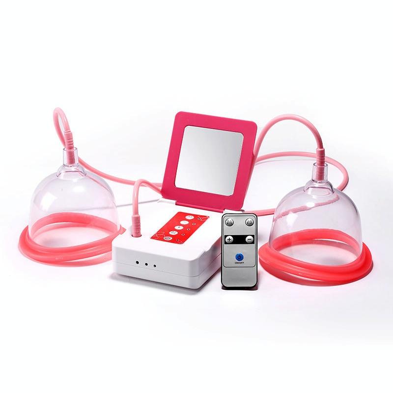 Portable Electric Chest Massager Usb Charging Remote Control - D Cup