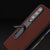 For Samsung Galaxy Z Fold4 5G Phone Case With Holder - Silky Soft Edge - Coffee
