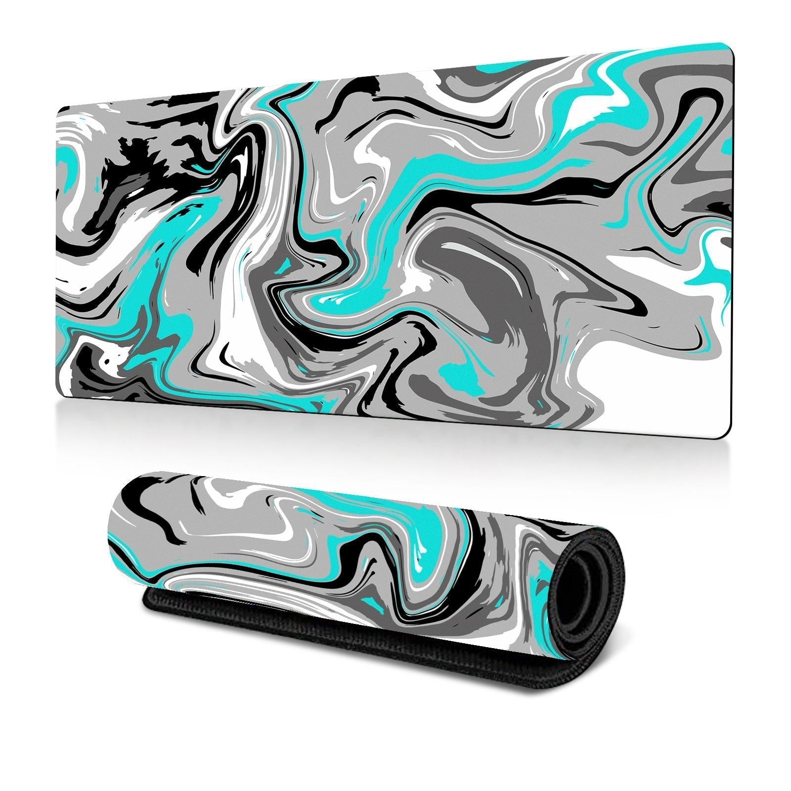Abstract Gaming Desk Mat 300 X 600 X 2Mm - Abstract Fluid 15 - 300X800X2Mm