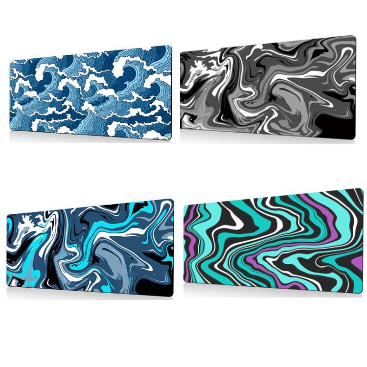 Abstract Gaming Desk Mat 300 X 600 X 2Mm - Abstract Fluid 15 - 300X800X2Mm