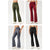 High Waisted Elastic Yoga Flared Pants Size L - Wine Red - Xl