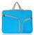 17 Inch Multi-Pocket Laptop Liner Bag For Diving Material Computer - Black - Mint Green